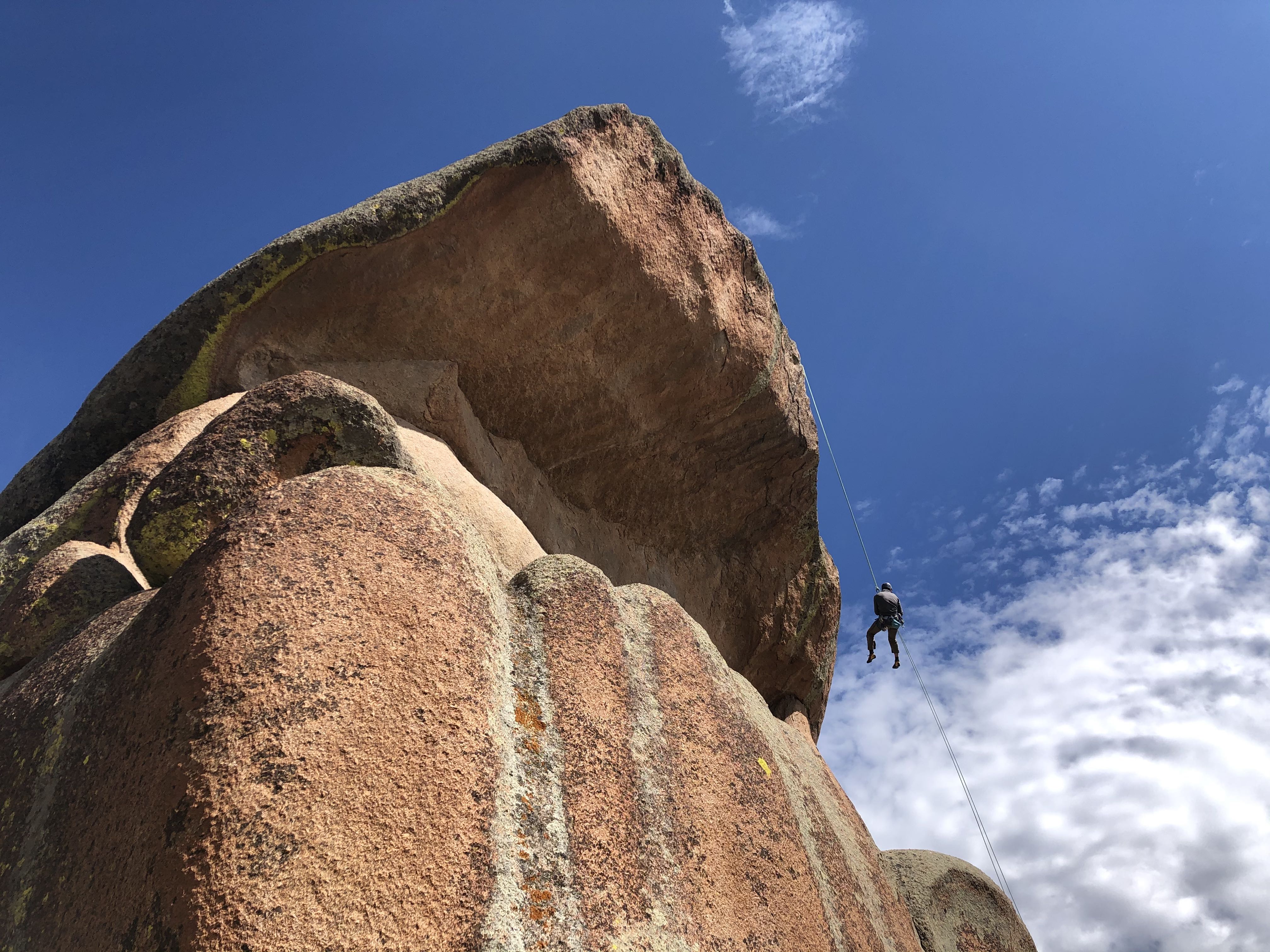 Climbing in Vedauwoo